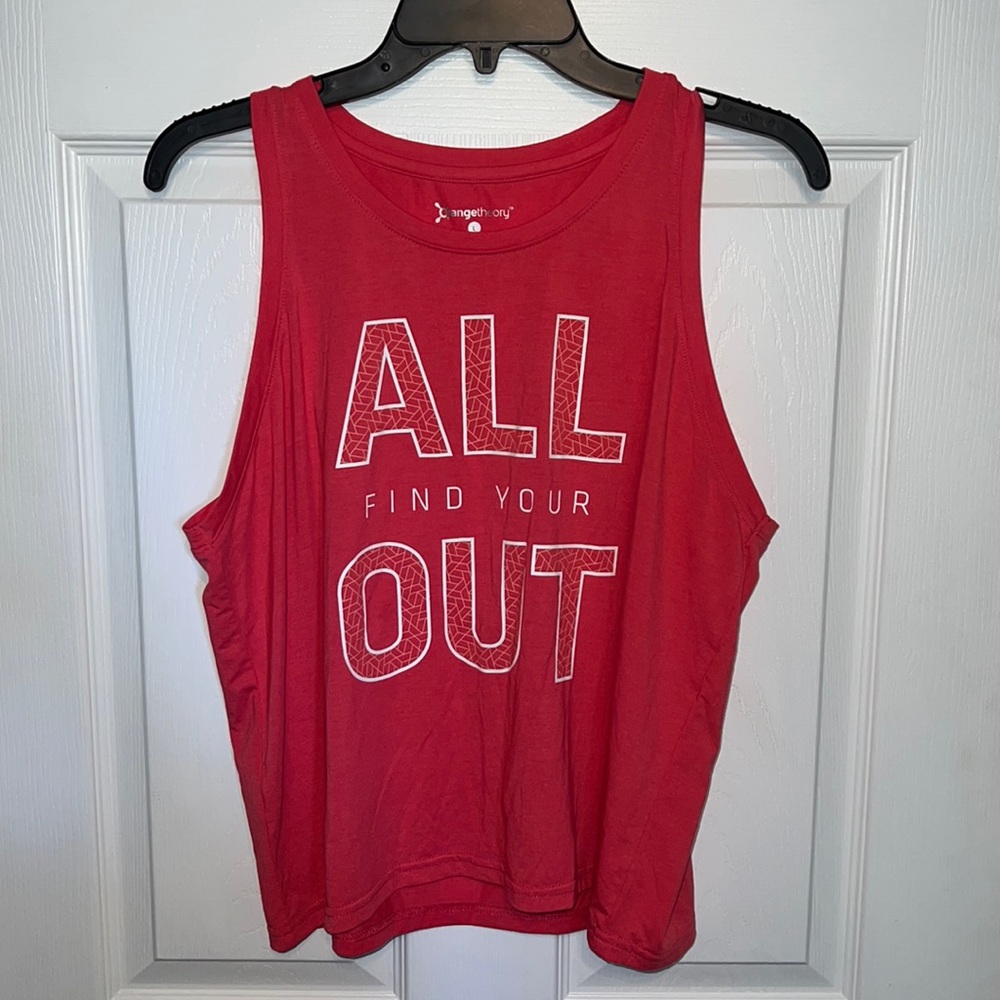 Orangetheory OTF cropped tank